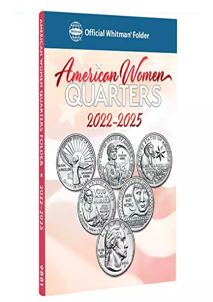 american women single mint folder 2022 2025