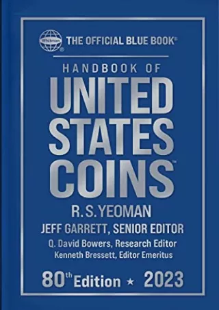 DOWNLOAD [PDF] Handbook of United States Coins 2023 (Blue Book) (Handbook of Uni