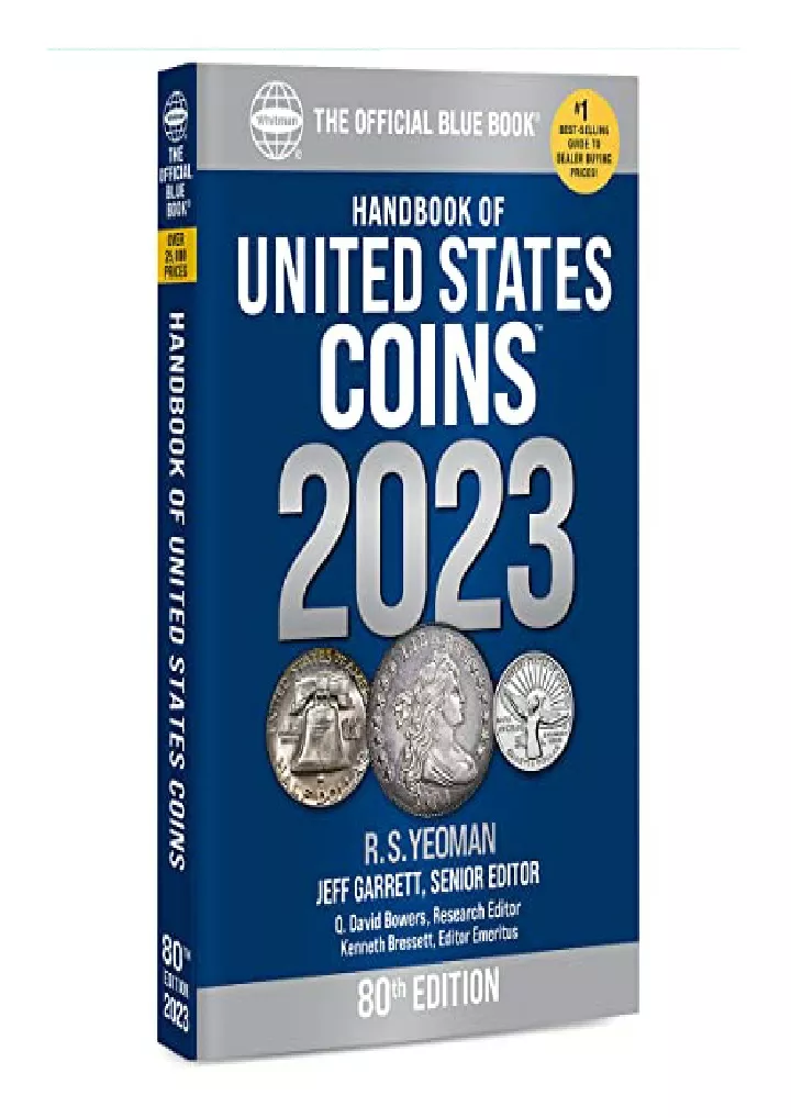 handbook of united states coins 2023 blue book