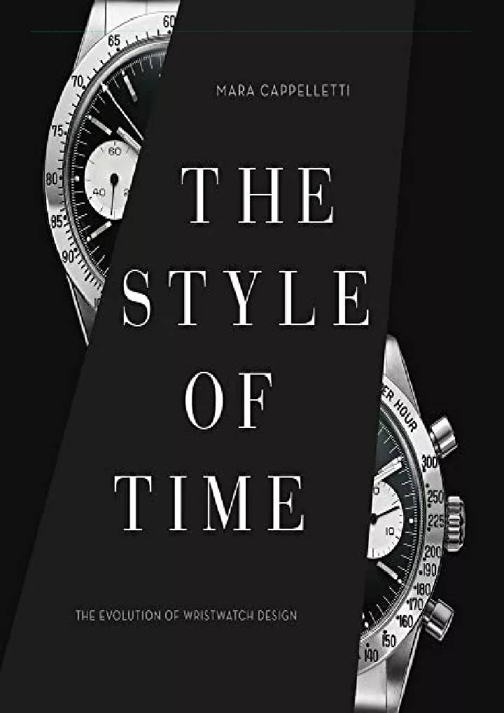 the style of time the evolution of wristwatch