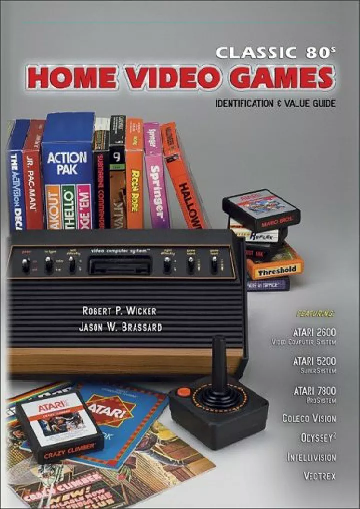 classic 80s home video games identification value