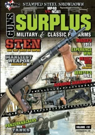 DOWNLOAD [PDF] Surplus Military & Classic Firearms #91 kindle