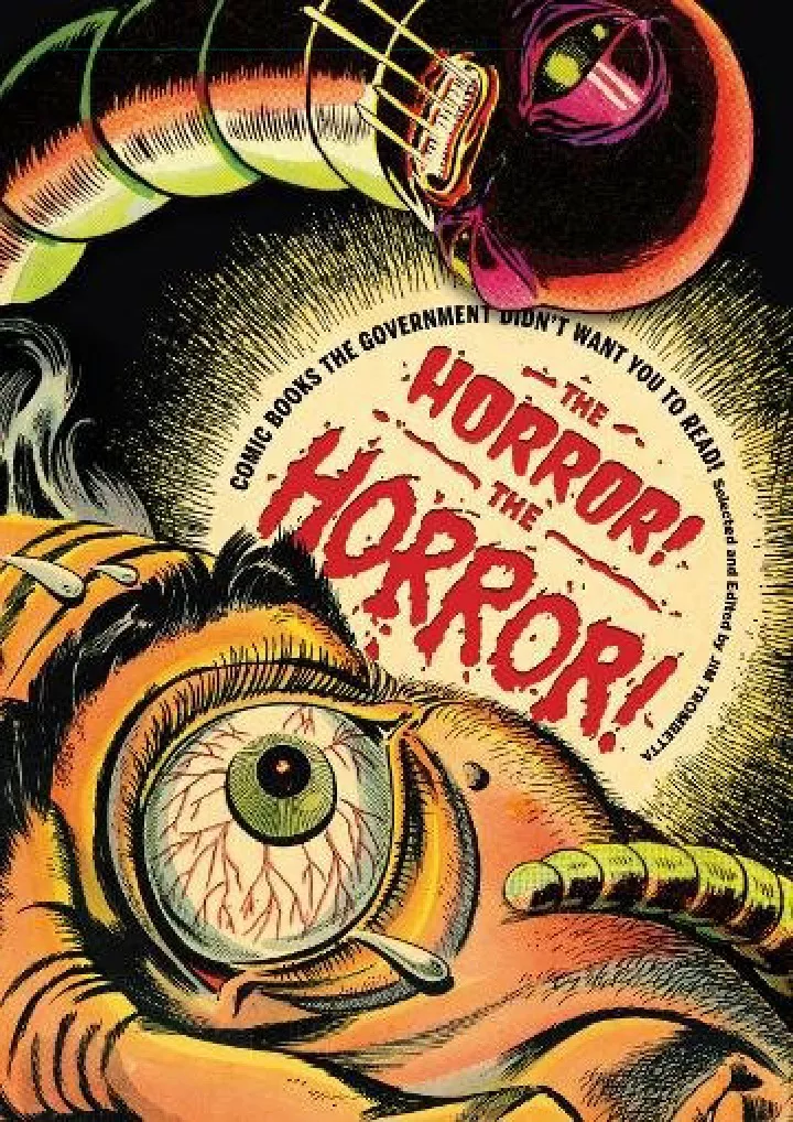 the horror the horror comic books the government