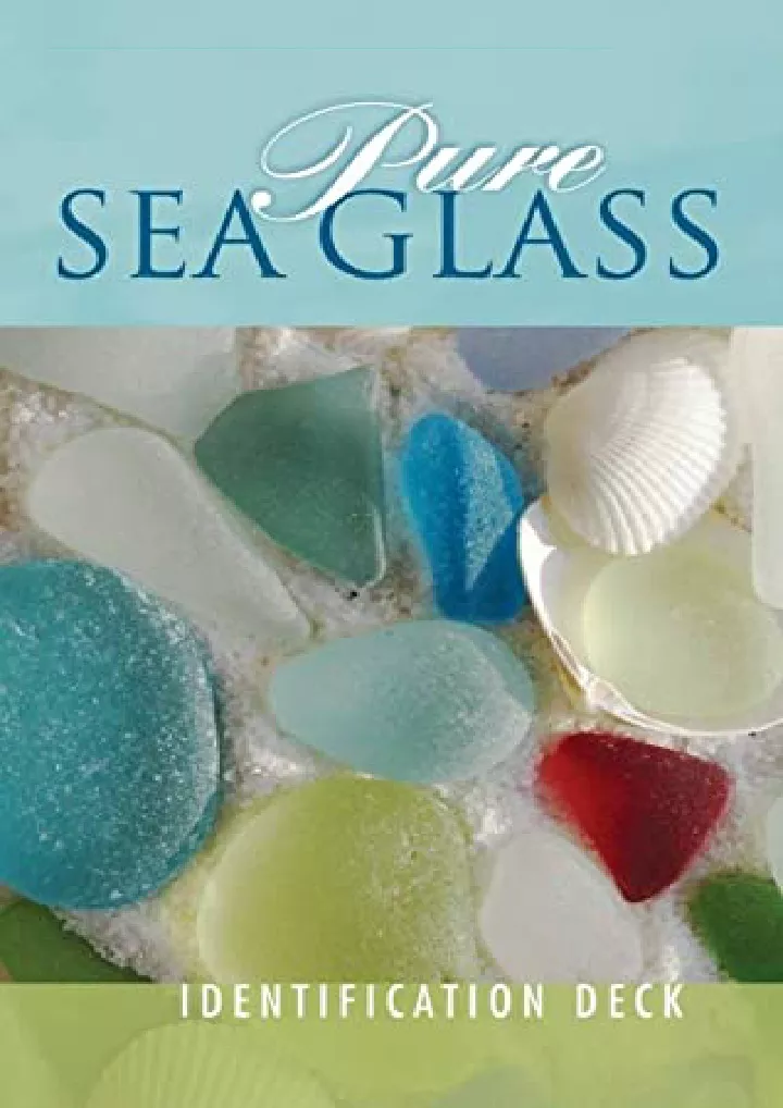 pure sea glass identification deck download