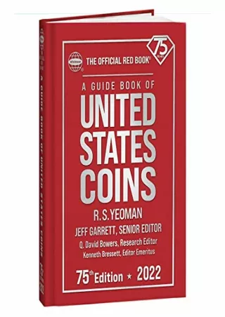 PDF Download A Guide Book of United States Coins 2022 75th Edition full