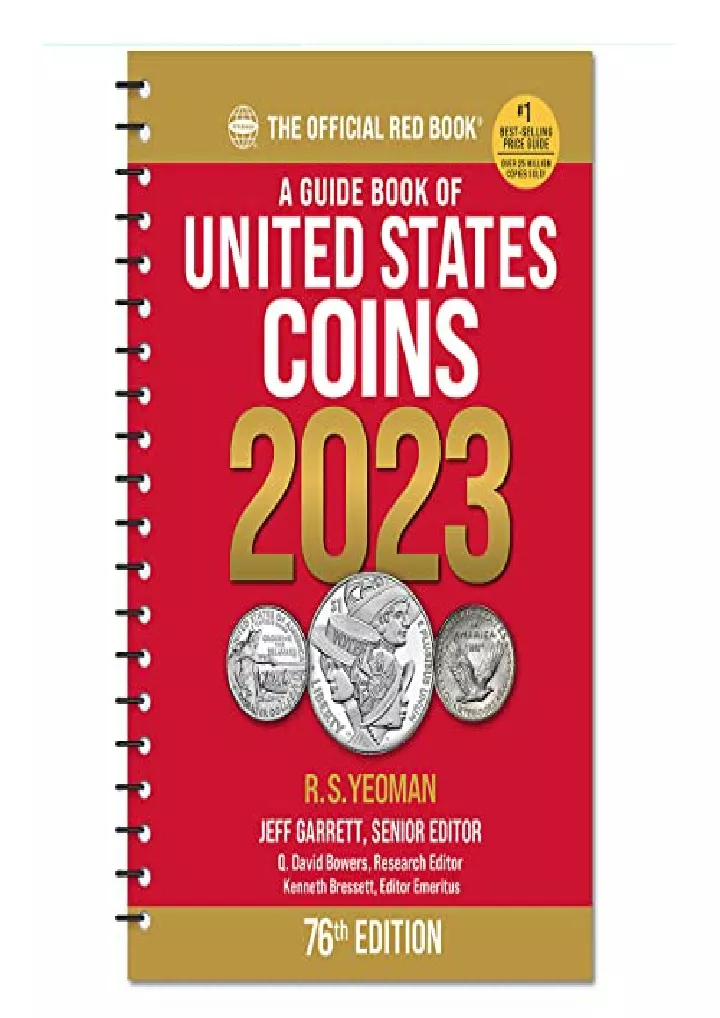 PPT EPUB DOWNLOAD A Guide Book of US Coins 2023 (Guide Book of United