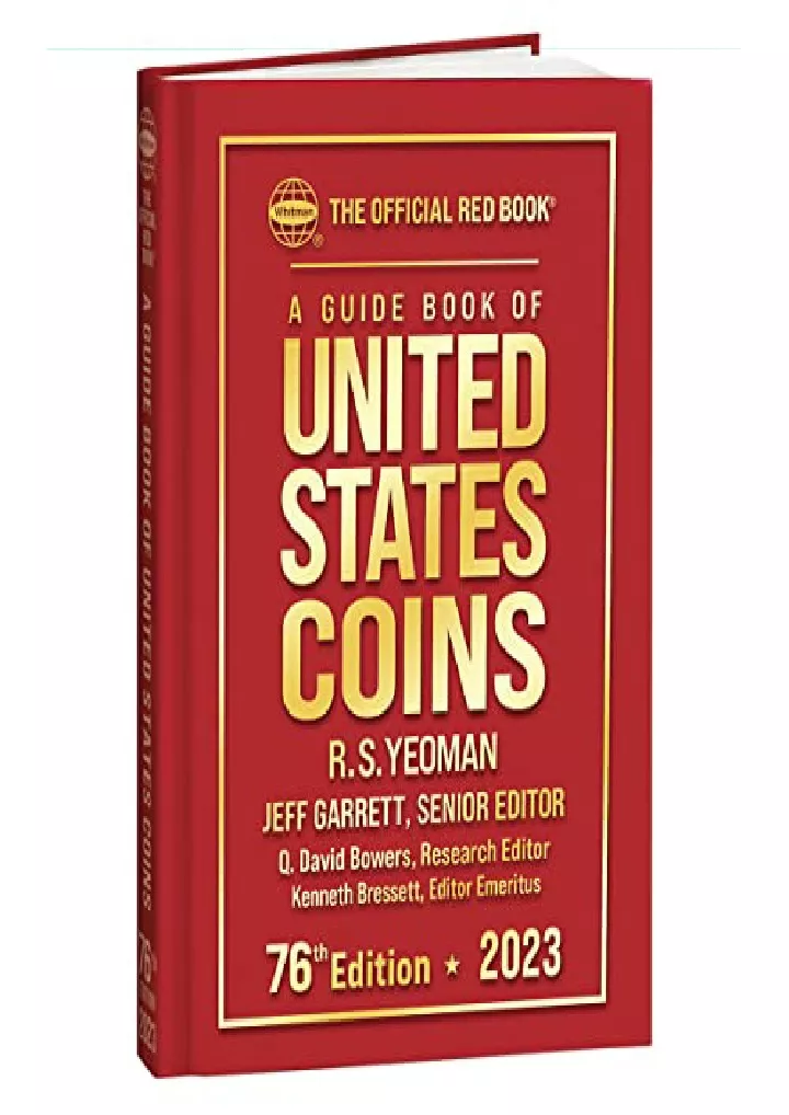 a guide book of red book us coins 2023 official