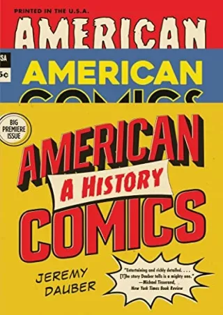 PDF American Comics: A History ebooks