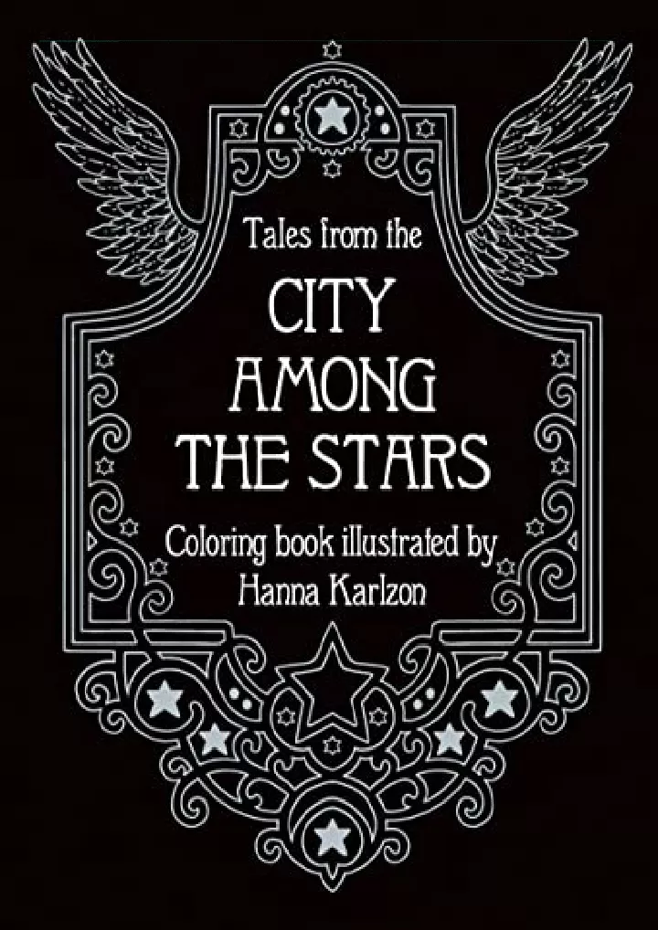 tales from the city among the stars coloring book