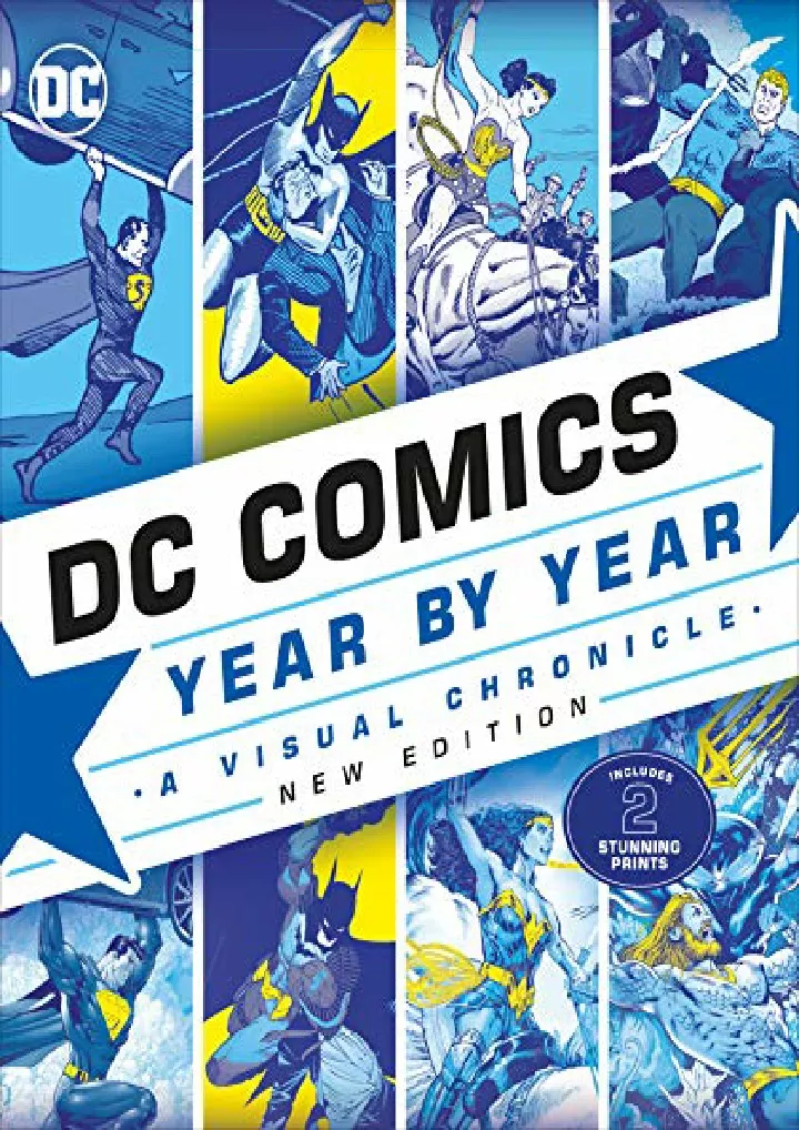 dc comics year by year new edition a visual