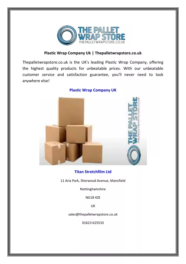 plastic wrap company uk thepalletwrapstore co uk