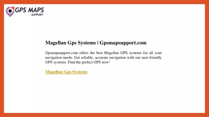 magellan gps systems gpsmapsupport