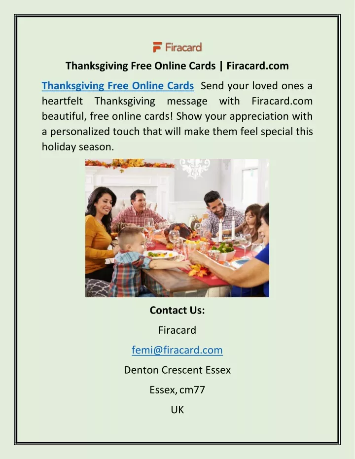 thanksgiving free online cards firacard com