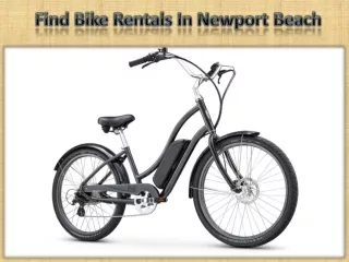 Bike Rentals In Newport Beach