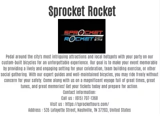 sprocket rocket