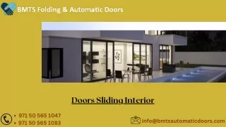 Doors Sliding Interior | Bmtsautodoor | Best Doors Sliding Interior in Dubai