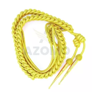 Military Aiguillette Gold Wholes