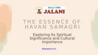 The Essence of Havan Samagri