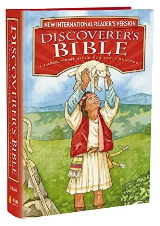 get [PDF] Download NIrV, Discoverer's Bible for Early Readers, Large Print, Hardcover: A Large