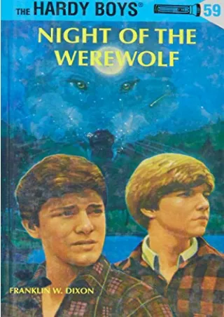 [PDF READ ONLINE] Hardy Boys 59: Night of the Werewolf