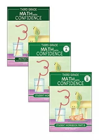 [READ DOWNLOAD] Third Grade Math with Confidence Complete Bundle