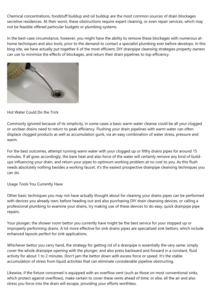 chemical concentrations foodstuff buildup