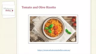 Tomato and Olive Risotto