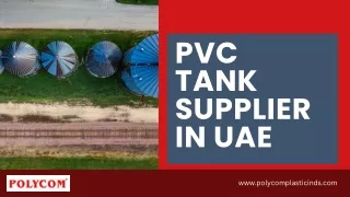 pvc tank supplier in uae pdf