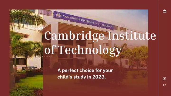 cambridge institute of technology