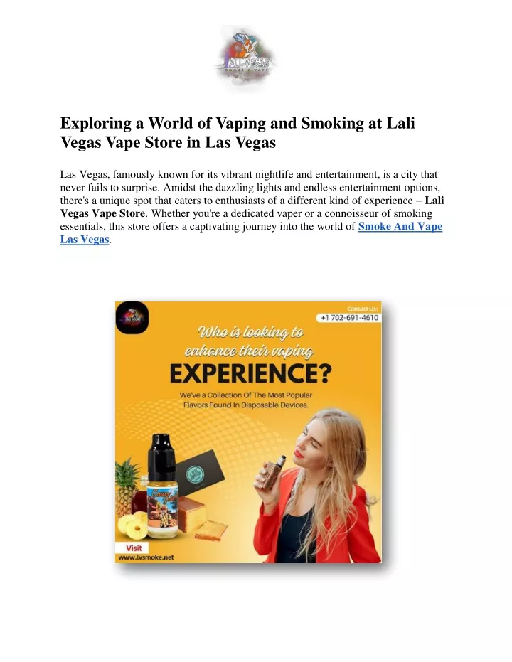 exploring a world of vaping and smoking at lali