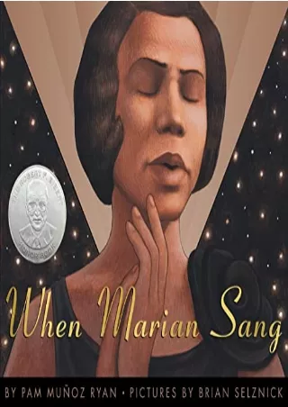 PDF/READ When Marian Sang: The True Recital of Marian Anderson: True Recital of Marian