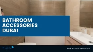 bathroom accessories dubai pdf