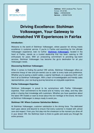 Driving Excellence Stohlman PDF