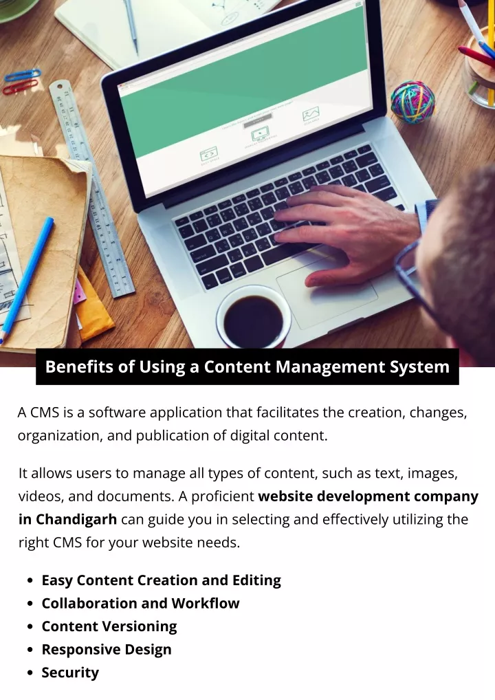 benefits of using a content management system