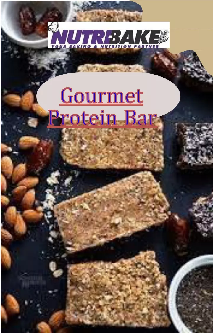 gourmet protein bar
