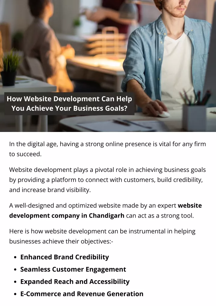 how website development can help you achieve your