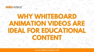 Why Whiteboard Animation Videos Are Ideal for Educational Content