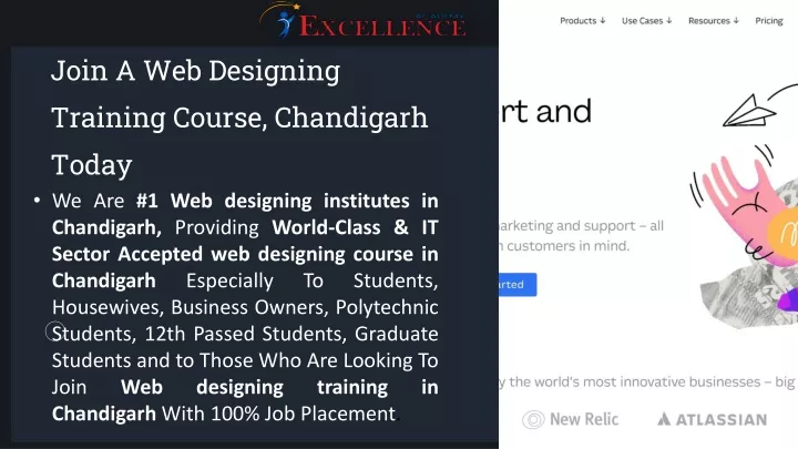 join a web designing training course chandigarh