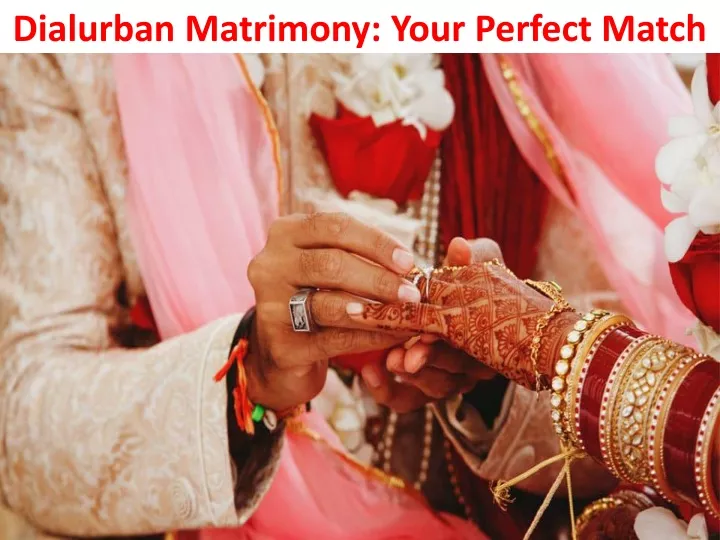dialurban matrimony your perfect match