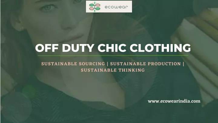 off duty chic clothing