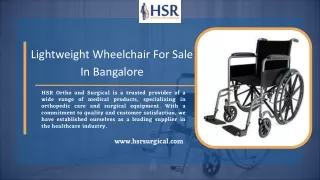 Lightweight Wheelchair For Sale In Bangalore