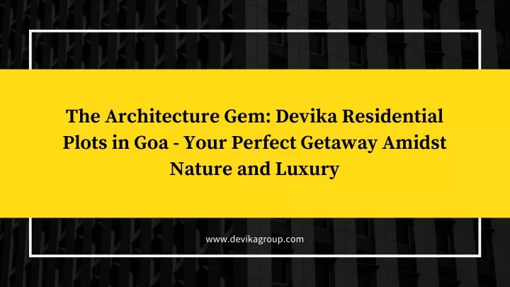 the architecture gem devika residential plots