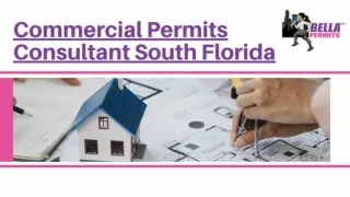 Commercial Permits Consultant South Florida
