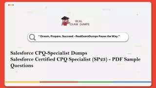 Struggling with CPQ Concepts? Need a Study Guide?