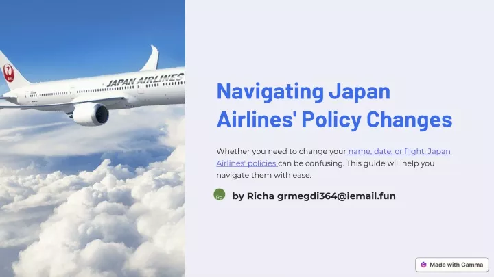 navigating japan airlines policy changes