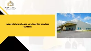 Industrial warehouse construction services Cuttack