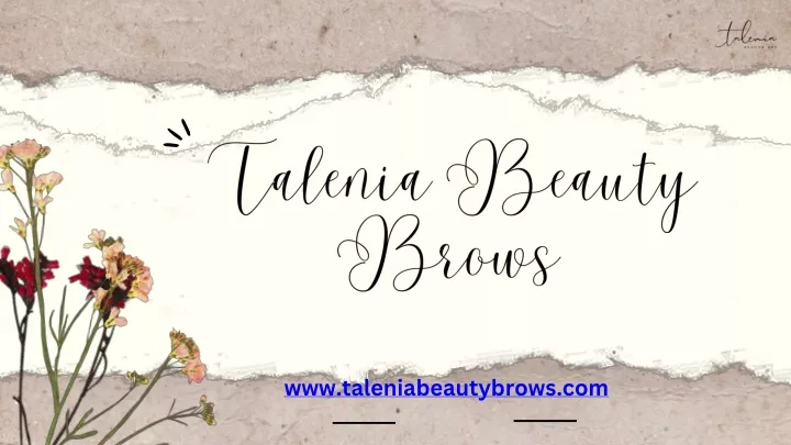 talenia beauty brows