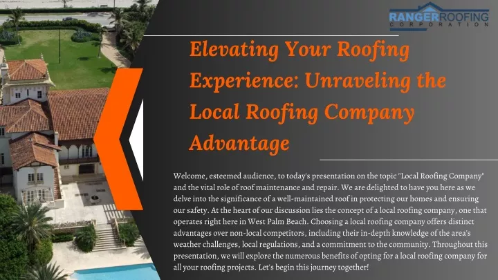 elevating your roofing experience unraveling