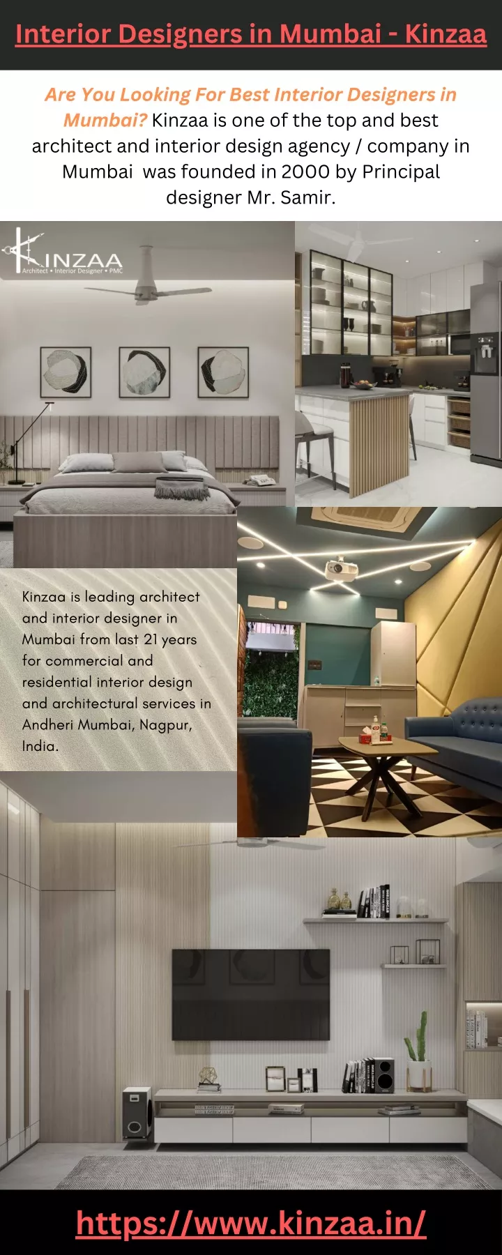 interior designers in mumbai kinzaa