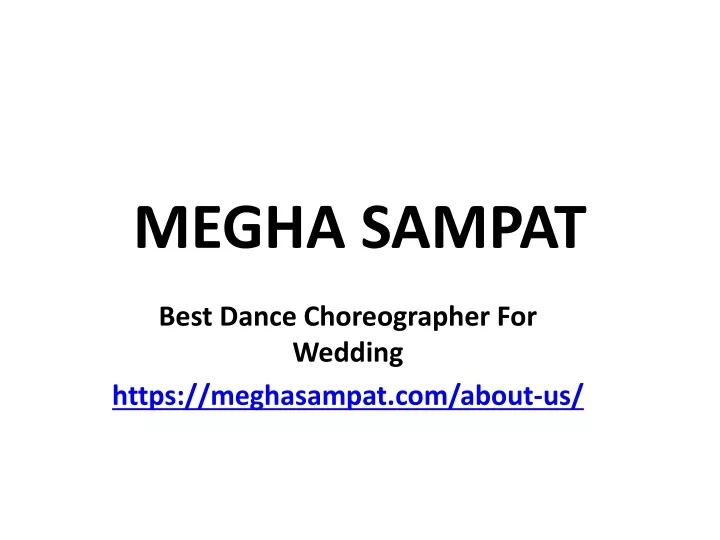 megha sampat